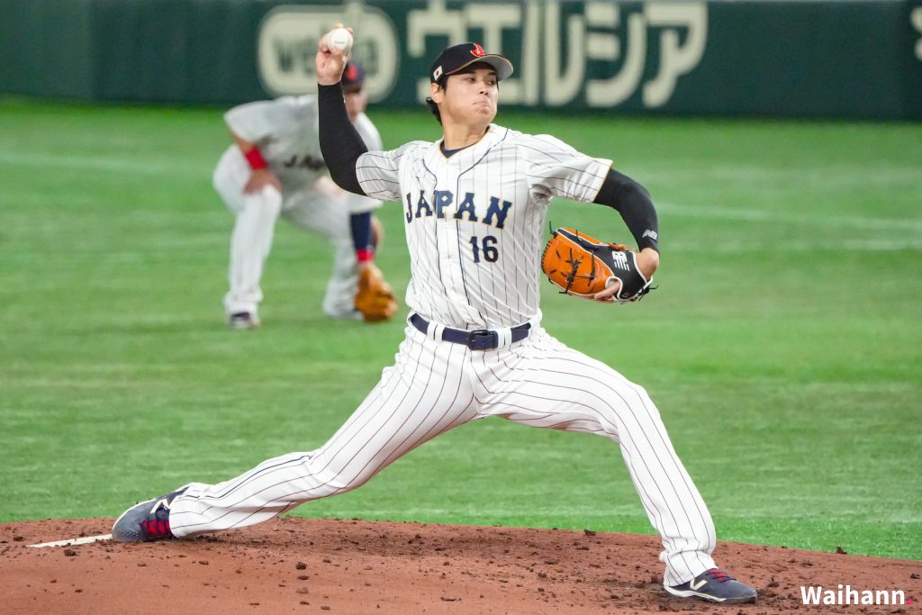 日本武士隊二刀流好手大谷翔平，在第五屆經典賽表現出色，率隊拿下冠軍，自己則是FMVP。